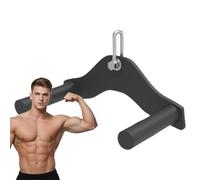Barra De Lat Pull Abajo | Accesorio de polea para tríceps - Mango De Ejercicio Ergonómico Portátil Para De Polea Con Correa De Tobillo Y Banda De Resistencia Para Músculos De Espalda Home Gym