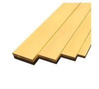 Barra de latón, placa de latón macizo, barra plana, barra cuadrada, materiales for hacer manualidades hechas a mano, piezas de herramientas para aplicaciones industriales(8x90x500mm)