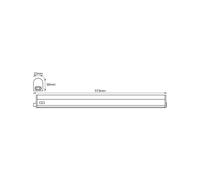 Barra de luz LED OSRAM SWITCH BATTEN, 57 cm, 4000 K, blanco