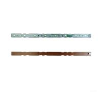 Barra de luz LED para frigorífico Panasonic Nr-b581wm-w Blanco Claro Iluminación de Repuesto Fácil Montaje Duradero 24,5 cm