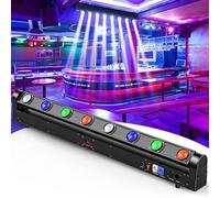 Barra De Luz Moving Head, 8×10W LED RGBW Beam Y Estrobo Con DMX512 RDM Y Control Por Sonido, Iluminación DJ 9/39CH Para Disco, Club, Show, Boda Y Fiesta