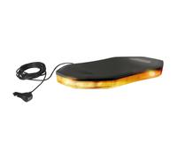 Barra de luz naranja con 64 LED, 10/30V - Base magnética