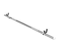 Barra de mancuernas, ø 30 mm, Cromado, Incl. 2 Abrazaderas de Resorte