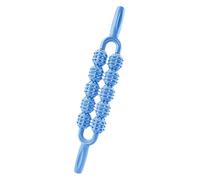 Barra de masaje muscular, rodillo muscular, rodillo corporal de 10 ruedas | Relajador de masaje manual portátil, masajeador de mano personal para deportistas, yoga