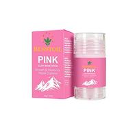 Barra de mascarilla de arcilla Rosa - eliminador de cabeza negra, limpieza de poros profundos, control de aceite - fórmula mejorada, vegana pura, natural, sin crueldad (Rosado)