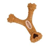 Barra de masticar Snack para perros | Para apoyar activamente el cuidado | Sin azúcar añadido | Natural, bajo en grasa, cuidado perro con cerdas de silicona suave | Cepillo de dientes