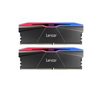 Barra de Memoria - LEXAR Ares 2.0 - DDR5 6000 - CL30 1.35 V - 32 Go (2x 16 Go) - Disipador térmico + RGB - Negro