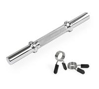 Barra de musculación con clips de resorte VirtuFit 35x3x3 cm Unisex
