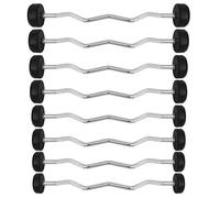 Barra de musculación de goma curvada HMS GSL25 120x106x19 cm/30 mm Unisex