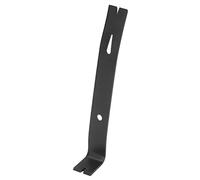 Barra de palanca de garra de palanca integrada, barra de cuervo, barra de demolición, herramienta de mano de acero al carbono, color negro para carpintería, hacer palancas, raspar, levantar, tirar