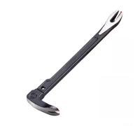 Barra de palanca multifunción 3 en 1, herramienta de martillo con extractor de clavos, cabeza plana para demolición, kit de construcción de acero al manganeso 45 resistente de 30,6 cm (B)