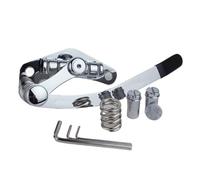 Barra de parada de puente de guitarra eléctrica, trémolo de cordal con pernos, abrazadera de bloqueo negra for LP for guitarras SG(CR)