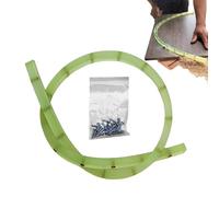 Barra de perfil: barra de perfil para la inclinación flexible | Plantilla de tira de la curva de carpintería | Guía para la plantilla de contorno para fresador de mesa, construcción de muebles, proyec