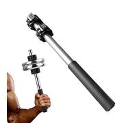 Barra de pesas - 1 x barra de muñeca con mancuernas, dispositivo de entrenamiento para fortalecer el antebrazo, barras de muñeca ajustables, equipo de entrenamiento | Equipo de fitness para hombres y