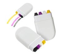 Barra de pintura facial de bandera no binaria, paquete de 24 unidades, color amarillo, blanco, morado y negro, pintura facial LGBTQ+ Pride Maquillaje, eventos del orgullo