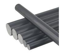 Barra De Plástico Negra, Diámetro 8 10 12 15 20 25 30 35 40 45 50 55 65 80 90 95 100 Mm, Longitud 100 Mm, Varilla Redonda De PVC, Herramientas De Ingeniería, 1 Pieza(30x100mm)