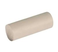 Barra de plástico PEEK de alta tenacidad - 1 unidad. Barra redonda de poliéter-éter-cetona for maquinaria, opciones de diámetro de 8 a 50 mm.(25x500mm)