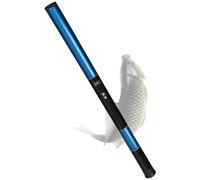 Barra de portátil, varilla de telescópica - Poste ligero de fibra de vidrio - Ultra Light Fiberglass Telescopic Fishing Rod Pool, para acampar, al aire libre, viajes