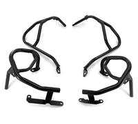 barra de protección del Para BMW G310R G310GS 2017-2024 Barra Protección Superior Inferior Motocicleta Marco Motor Jaula Parachoques Barras Contra Caídas(E Black Full Set)