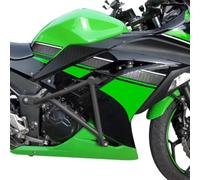Barra de protección moto Compatible Con Kawasaki Para Ninja 300 | 2013-2017 Jaula Choque Acrobacias Motocicleta Protector Motor Barras Carretera Protector Parachoques Carril Carrera