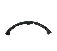 Barra de protección para tabla de snowboard, ABS, barra de protección flexible para snowboard, tira de parachoques fácil de usar, protector de cubierta de monopatín ovalado, tira de parachoques fácil