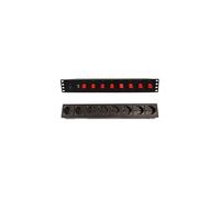 Barra de rack 19 pulgadas 1.5U, 8x conector UN I-CASE STRIP-815I