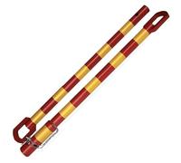 Barra de Remolque de Emergencia de Alta Resistencia: Poste de Remolque de recuperación de automóviles de 3 a 50 toneladas con resortes amortiguadores for un Remolque Seguro(50t)