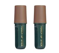 Barra De Retoque De Raíces Quick Cover, Colorante Resistente Al Agua, Retoque De Canas Para Una Cobertura Rápida Para Mujeres Y Hombres, Tamaño Viaje, Antimanchas Y Resistente Al Sudor (Brown-2PC)