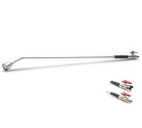 Barra de Riego Profesional GK/S 900, Dispositivo de Riego, Ducha de Jardín, Lanza de Riego, Completa de Metal, Aluminio, Válvula de Bola, Conexión de Enchufe y Acoplamiento de Garra