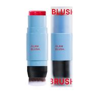 Barra De Rubor Para Mejillas - Barra Multiusos De Sombra De Ojos Y Rubor En Crema,Doble Punta Hidratante Con Color Instantáneo Para Viajes Y Uso Diario