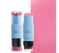 Barra De Rubor Para Mujer - Barra Multiusos De Sombra De Ojos Y Rubor En Crema,Color Labial Instantáneo Hidratante De Larga Duración Para Viajes Y Uso Diario