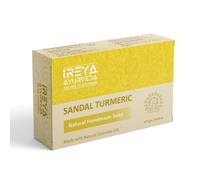 Barra de s ndalo y c rcuma Ireya Ayurveda - 113 g - Vegana - Hecha a mano - Hidratante - India