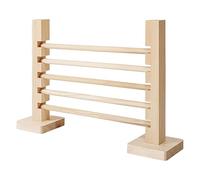 Barra De Saltar Conejo - Obstáculo Ajustable De Ejercicio De Conejo | Juego De Obstáculos De Salto De Barra De seto De Madera Natural | Barra De Saltar Para Animales Pequeños, Juguetes De Actividad