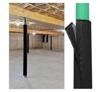 Barra de seguridad de espuma de 4/5 pulgadas de grosor para columnas redondas con diámetros de 2, 4, 5, 6, 7, 8 y 3 pulgadas, acolchado extraíble para sótano, garaje, gimnasio, parque infantil