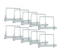 Barra de seguridad para remolque, de alta resistencia, pasador de bloqueo de acoplamiento, pasador de seguridad multiusos, para tractores, accesorios