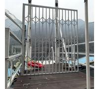 Barra de Seguridad retráctil de Empuje y tracción para Puertas Exteriores Grandes, Salida rápida Personalizada, 160 x 230 cm/120 x 200 cm, barandilla para Mejorar la Seguridad del hogar.