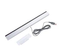 Barra de Sensor para Wii Infrared IR Signal Ray Sensor Bar Receptor con Cable Y Amplificador, Soporte para Consola WII, Reemplazo de Barra de Sensor de Rayos Infrarrojos con Cable, Compatible Wii Y Wi