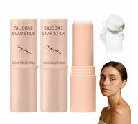Barra De Silicona Cicatrices,SolucióN Para Cicatrices De Silicona Al 60% Para Rostro Y Cuerpo,Aplicador Reutilizable Masaje Manual,FóRmula Con Extractos Centella AsiáTica Y Vitamina E(2)