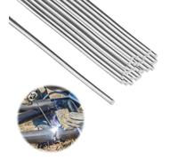 Barra de soldadura de estaño, 30 piezas de 1,6 x 250 mm. Hilo de soldadura de baja temperatura para aluminio. Varillas de soldadura de aluminio. Barras de flujo de soldadura de aluminio. Barras de