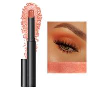 Barra de Sombra de Ojos, 6 Colores Lápiz de Sombra de Ojos en Crema Su-ave, Barras de Sombra de Ojos Marrones Impermeables con Difuminador Incorporado, para Niñas y Mujeres