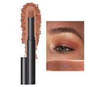 Barra de Sombra de Ojos, 6 Colores Lápiz de Sombra de Ojos en Crema Su-ave, Barras de Sombra de Ojos Marrones Impermeables con Difuminador Incorporado, para Niñas y Mujeres
