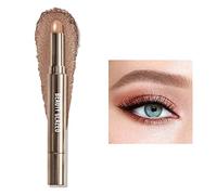 Barra de sombra de ojos brillante,Lápiz de sombra de ojos cremoso metálico Crayon Eye Brightener Highlight Makeup, Sombra de ojos en crema de larga duración a prueba de agua (#03 NATURALES)