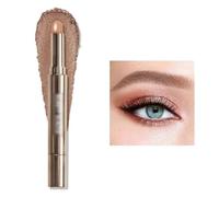 Barra de sombra de ojos de doble punta, 10 colores, con pincel de esponja, lápiz de sombra de ojos duradero nacarado, cosméticos de maquillaje portátiles for contornear (Color : 03 eyeshadow)