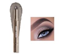 Barra de sombra de ojos de doble punta, 10 colores, con pincel de esponja, lápiz de sombra de ojos duradero nacarado, cosméticos de maquillaje portátiles for contornear (Color : 09 eyeshadow)