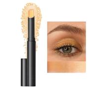 Barra de Sombra de Ojos, Paquete de 2 Lápiz de Sombra de Ojos en Crema Su-ave, Barras de Sombra de Ojos Marrones Impermeables con Difuminador Incorporado, para Niñas y Mujeres