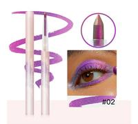 Barra de sombra de ojos resaltadora, lápiz de sombra de ojos nacarado, Sombra de ojos de maquillaje de ojos de larga duración a prueba de manchas, Lápiz de sombra de ojos de gusano de seda de 0,25 g,