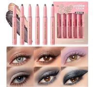 Barra de Sombras de Ojos Cremosa con Brillo | Ofrece una Textura y Cremosa con un Acabado que Incluye Mate y Brillante | Larga Duración Antimanchas Para Mujeres Niñas Y Regalos