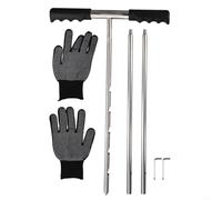 Barra de sonda del tanque séptico hecha del acero inoxidable de 32 a 48 pulgadas para el muestreo confiable del suelo