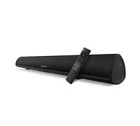 Barra de Sonido, Barra de Sonido Bestisan con Cable e inalámbrico Bluetooth 5.0 Altavoz para TV (28 Pulgadas, Cable óptico Incluido, DSP, Graves Ajustables, Montaje en Pared)