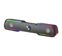 Barra de Sonido con Bluetooth Mars Gaming MSBX/ 10W/ 2.0/ Negra